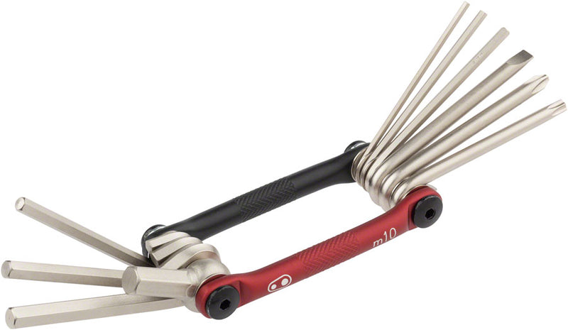Load image into Gallery viewer, Crank Brothers Multi 10 Tool - Black/Red
