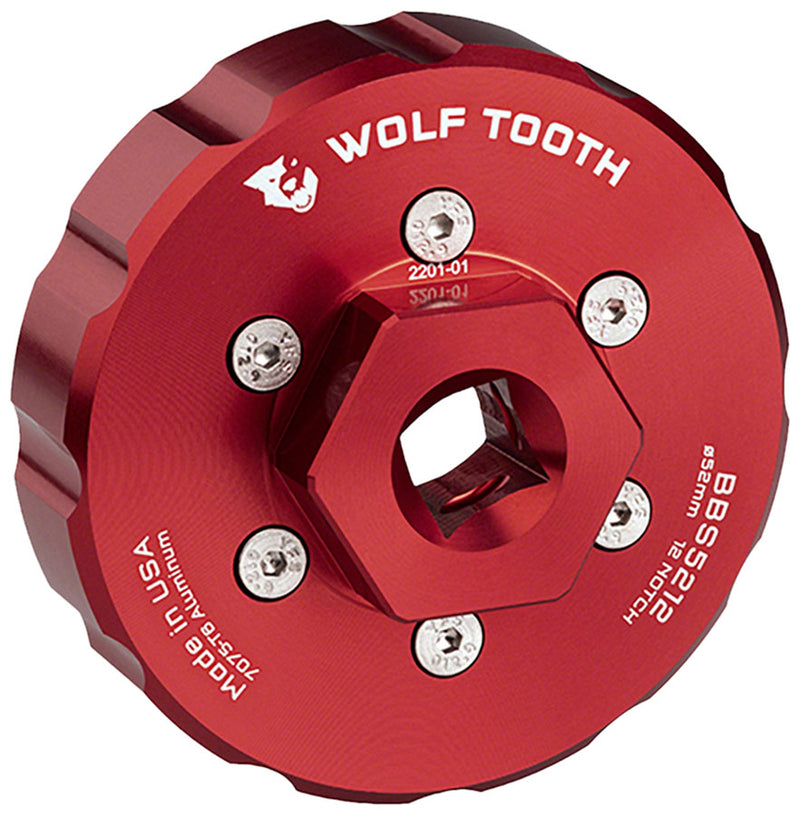 Load image into Gallery viewer, Wolf Tooth Bottom Bracket Tool - BBS5212 12 Notch 52mm
