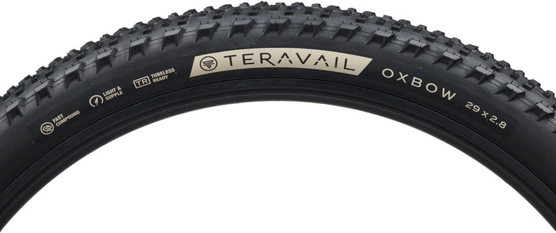 Load image into Gallery viewer, Teravail Oxbow Tire - 29 x 2.8 Tubeless Folding Black Light and Supple
