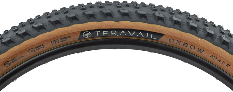 Load image into Gallery viewer, Teravail Oxbow Tire - 29 x 2.8 Tubeless Folding Tan Light and Supple
