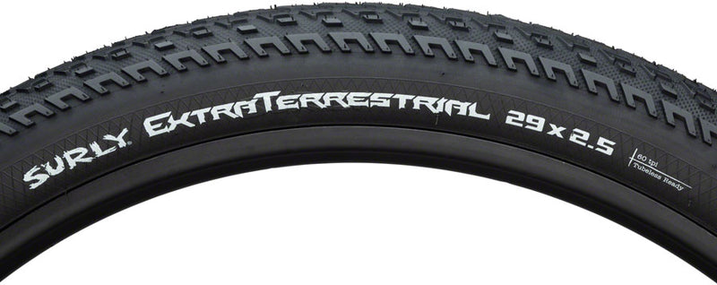 Load image into Gallery viewer, Surly ExtraTerrestrial Tire - 29 x 2.5 Tubeless Folding Black 60tpi
