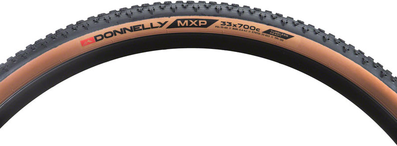 Load image into Gallery viewer, Donnelly Sports MXP Tire - 700 x 33 Tubeless Folding Black/Tan

