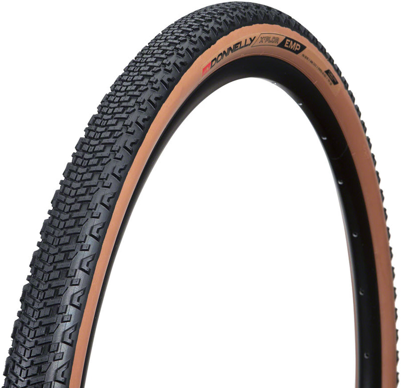 Load image into Gallery viewer, Donnelly Sports EMP Tire - 650b x 47 Tubeless Folding Black/Tan
