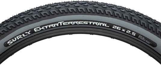 Surly ExtraTerrestrial Tire - 26 x 2.5 Tubeless Folding Black/Slate 60tpi