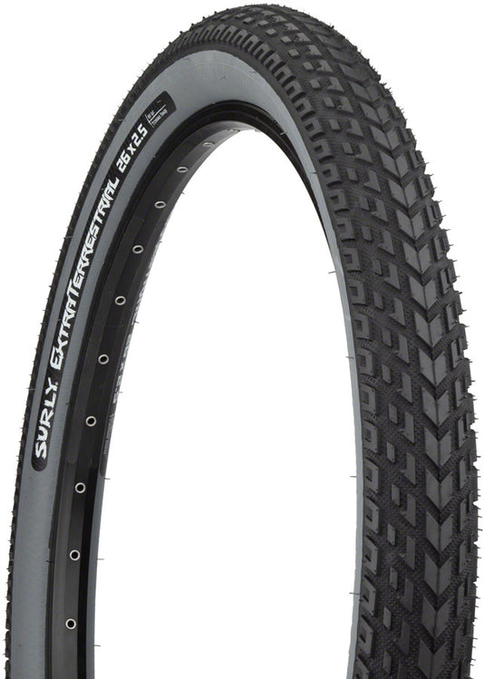 Surly ExtraTerrestrial Tire - 26 x 2.5 Tubeless Folding Black/Slate 60tpi