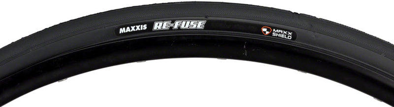 Load image into Gallery viewer, Maxxis Re-Fuse Tire - 700 x 25 Clincher Folding Black Single MaxxShield

