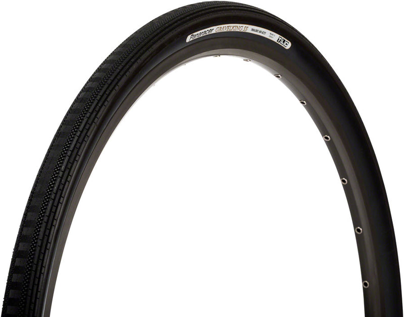 Load image into Gallery viewer, Panaracer Gravelking SS Tire 700x38C Folding Tubeless Ready ZSG Natural Advanced Extra Alpha Cord 126TPI Black
