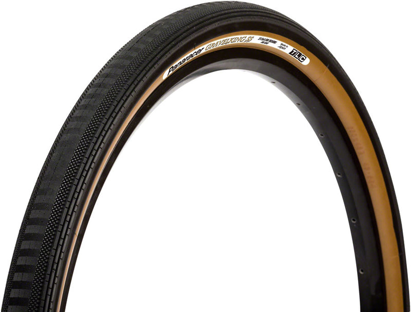 Load image into Gallery viewer, Panaracer Gravelking SS+ Tire 27.5x1.90 Folding Tubeless Ready ZSG Natural ProTite Shield 126TPI Brown
