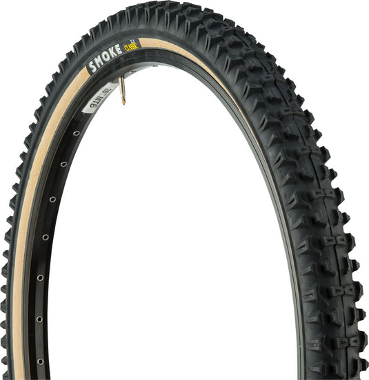 Panaracer Smoke Tire - 26 x 2.1 Clincher Folding Black/Tan 60tpi