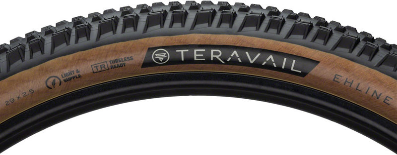 Load image into Gallery viewer, Teravail Ehline Tire - 29 x 2.5 Tubeless Folding Tan Light and Supple
