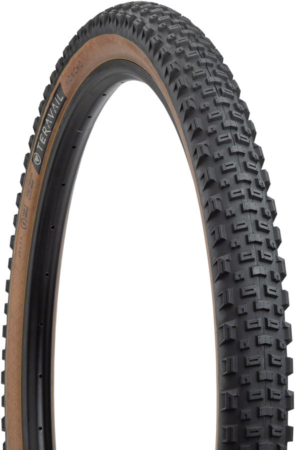 Load image into Gallery viewer, Teravail Honcho Tire - 29 x 2.4 Tubeless Folding Tan Durable Grip Compound
