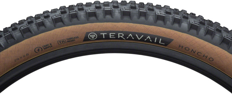 Load image into Gallery viewer, Teravail Honcho Tire - 29 x 2.6 Tubeless Folding Tan Light Supple Grip Compound

