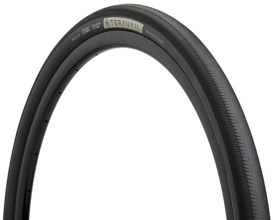 Teravail Rampart Tire - 700 x 42 Tubeless Folding BLK Light Supple Fast Compound