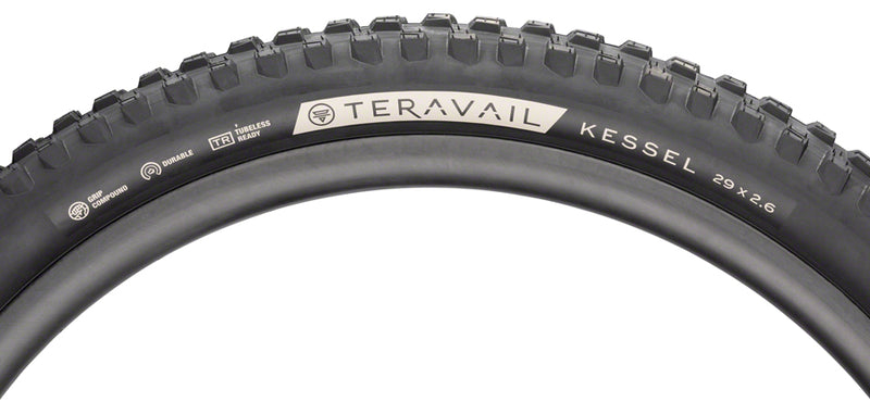 Load image into Gallery viewer, Teravail Kessel Tire - 29 x 2.6 Tubeless Folding Black Durable
