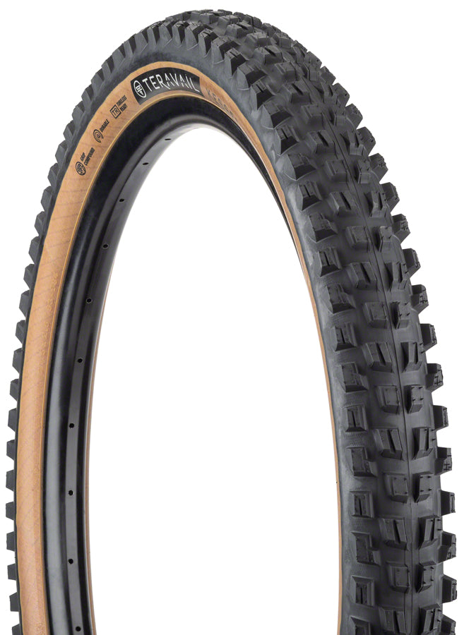 Load image into Gallery viewer, Teravail Kessel Tire - 27.5 x 2.5 Tubeless Folding Tan Durable

