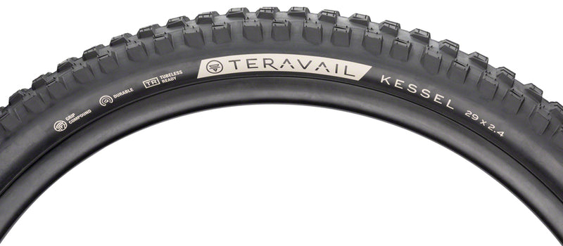 Load image into Gallery viewer, Teravail Kessel Tire - 29 x 2.4 Tubeless Folding Black Durable
