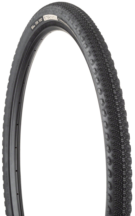 Load image into Gallery viewer, Teravail Cannonball Tire - 700 x 47 Tubeless Folding Black Light and Supple
