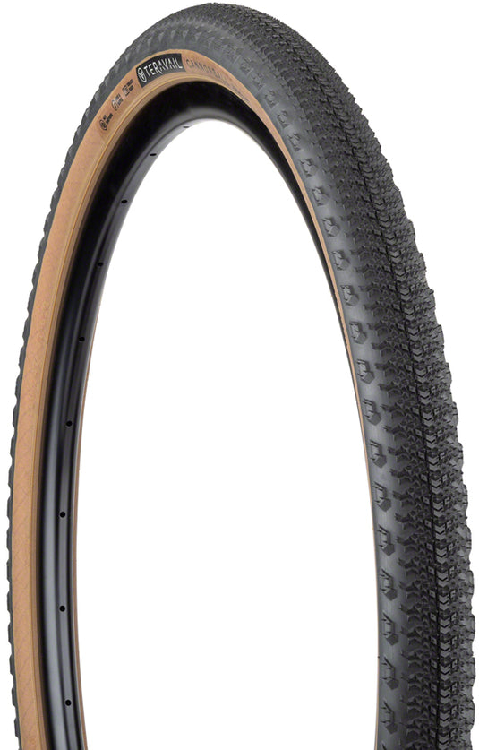 Teravail Cannonball Tire - 700 x 47 Tubeless Folding Tan Light and Supple