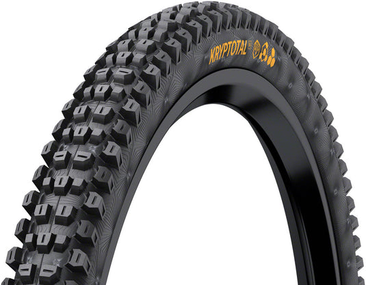 Continental Kryptotal Front Tire - 27.5 x 2.40 Tubeless Folding BLK Super Soft Downhill Casing E25
