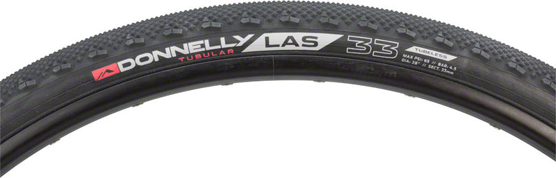 Load image into Gallery viewer, Donnelly Sports LAS Tire - 700 x 33 Tubeless Folding Black
