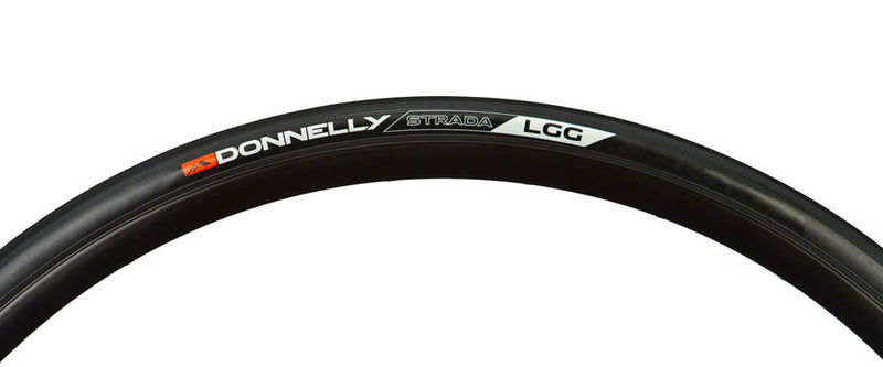 Load image into Gallery viewer, Donnelly Sports Strada LGG Tire - 700 x 25 Clincher Folding Black
