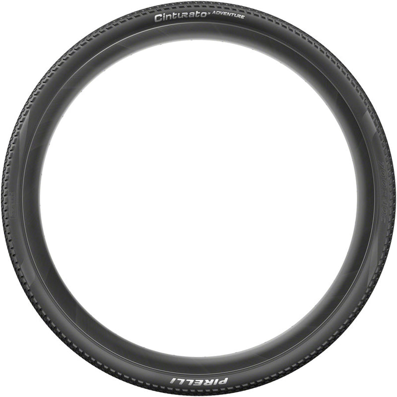 Load image into Gallery viewer, Pirelli Cinturato Adventure Tire - 700 x 40 Tubeless Folding BLK TechWALL+ Pro Gravel
