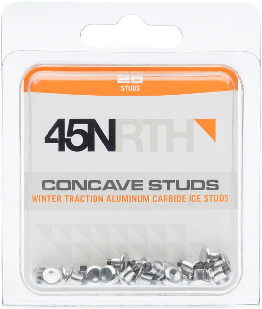 45NRTH Concave Carbide Aluminum Tire Studs - Pack of 25