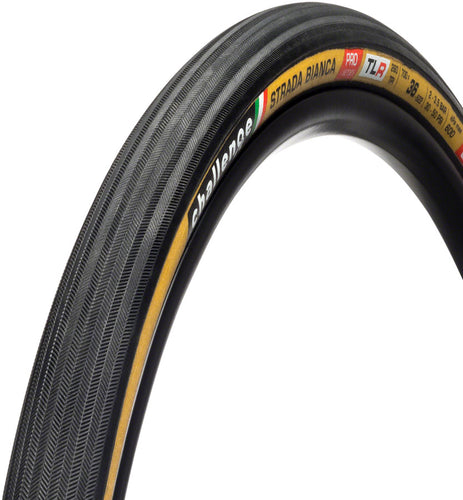 Challenge Strada Bianca TLR Tire 700x36C Folding Tubeless Ready Smart SuperPoly PPS2 260TPI Tanwall