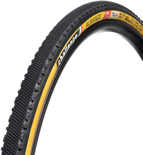 Challenge Almanzo Pro Tire 700x33C Folding Tubeless Ready Smart SuperPoly PPS2 260TPI Tanwall