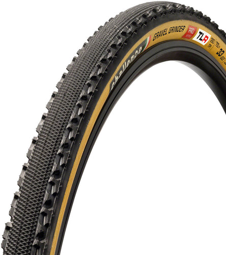 Challenge Gravel Grinder Pro Tire 700x33C Folding Tubeless Ready Smart SuperPoly PPS2 260TPI Tanwall