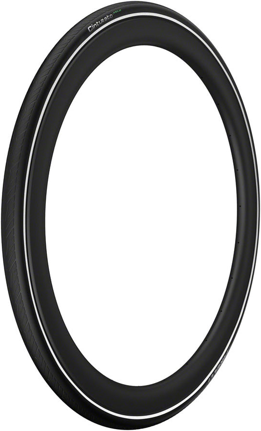 Pirelli Cinturato Velo TLR Tire - 700 x 35 Tubeless Folding Black Reflective