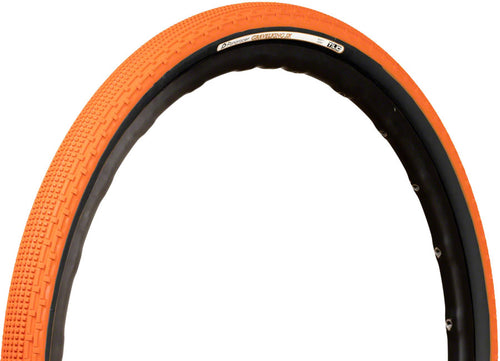 Panaracer GravelKing SK Tire - 700 x 32 Tubeless Folding Sunset Orange/Black
