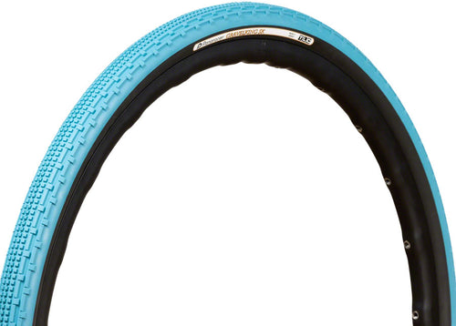 Panaracer GravelKing SK Tire - 700 x 32 Tubeless Folding Turquoise/Black