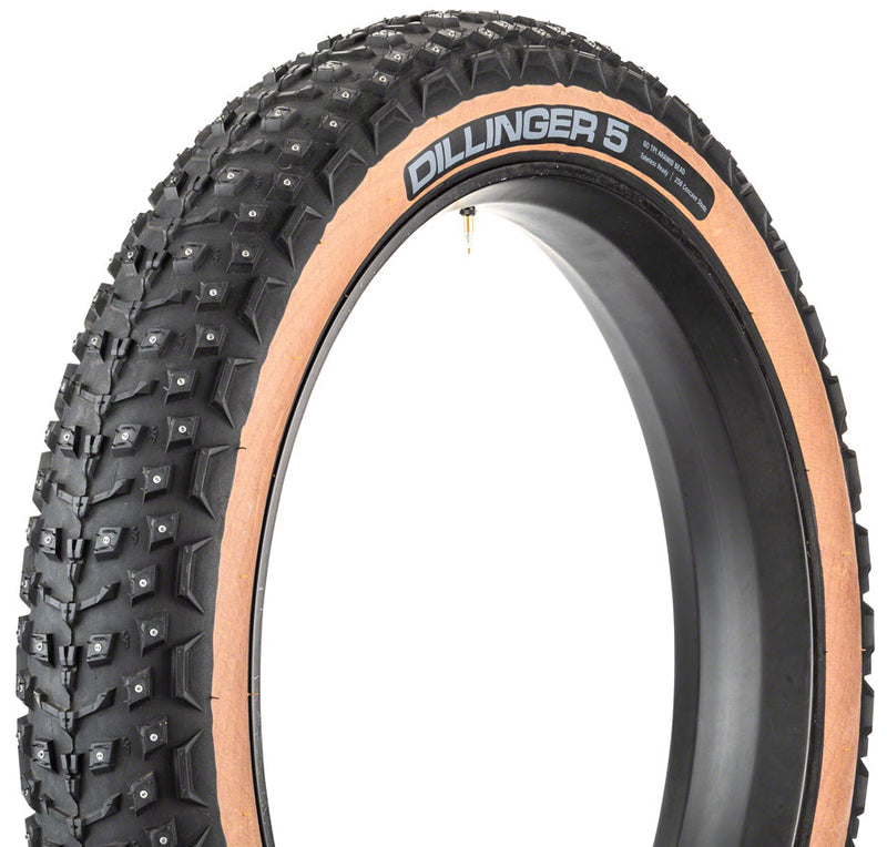 Load image into Gallery viewer, 45NRTH Dillinger 5 Tire - 27.5 x 4.5 Tubeless Folding Tan 60tpi
