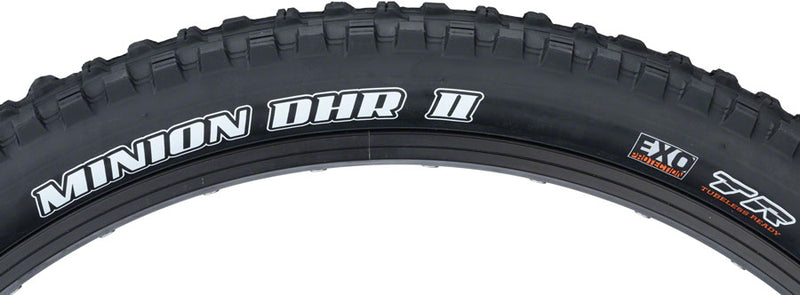 Load image into Gallery viewer, Maxxis Minion DHR II Tire - 26 x 2.3 Tubeless Folding Black Dual EXO
