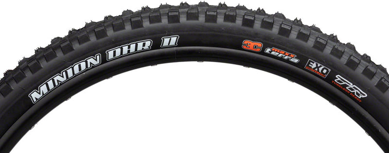 Load image into Gallery viewer, Maxxis Minion DHR II Tire - 27.5 x 2.4 Tubeless Folding BLK 3C Maxx Terra EXO Wide Trail
