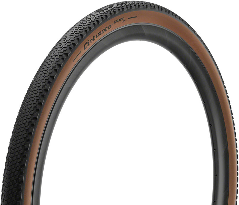 Load image into Gallery viewer, Pirelli Cinturato Gravel H Tire - 700 x 35 Tubeless Folding Classic Tan
