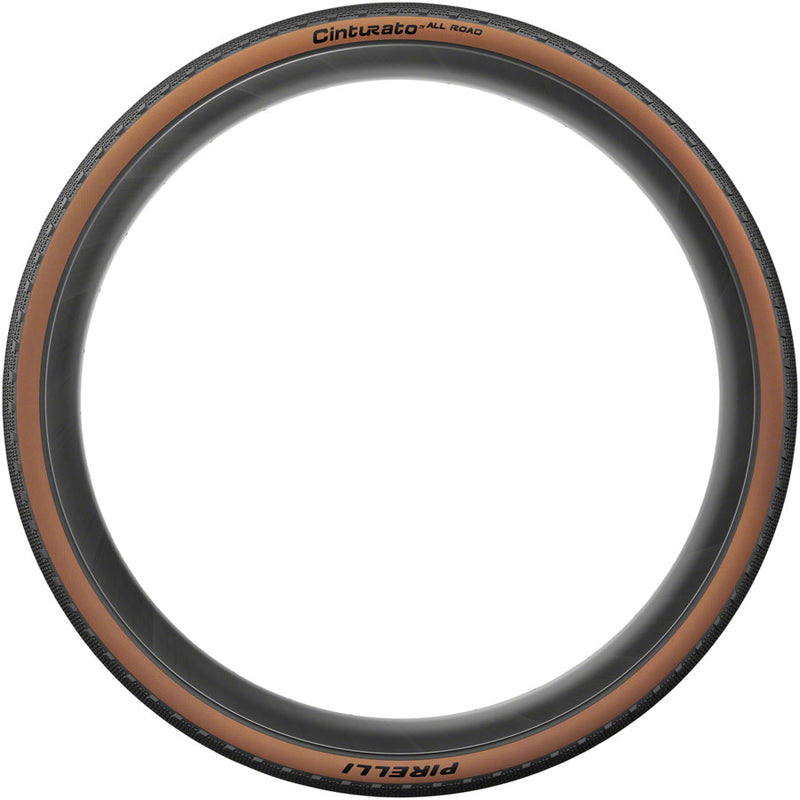 Load image into Gallery viewer, Pirelli Cinturato All Road Tire - 700 x 45 Tubeless Folding Classic Tan TechWALL+ Pro Gravel
