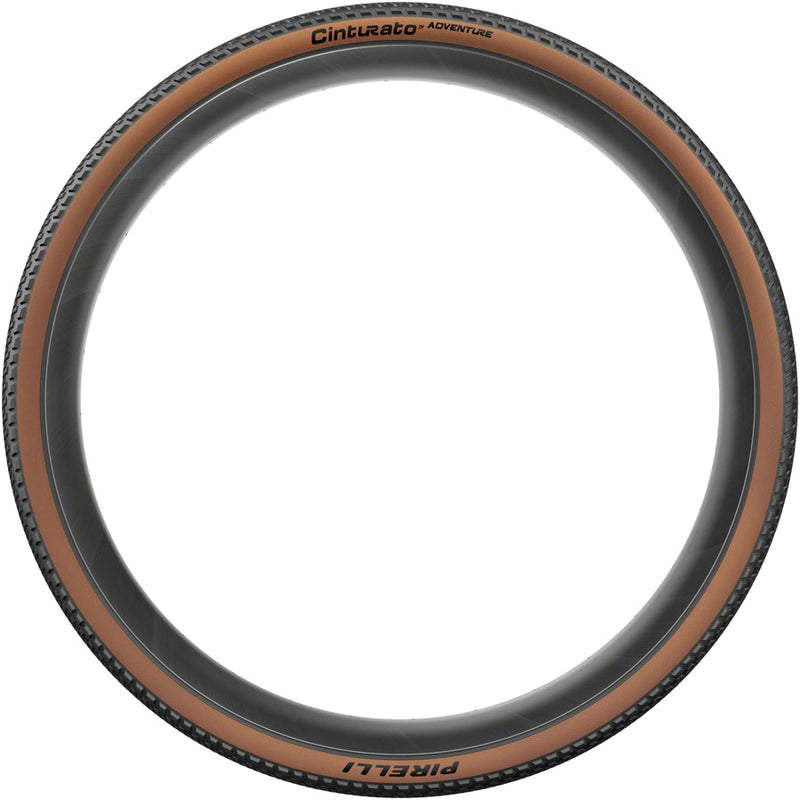 Load image into Gallery viewer, Pirelli Cinturato Adventure Tire - 700 x 35 Tubeless Folding Classic Tan TechWALL+ Pro Gravel
