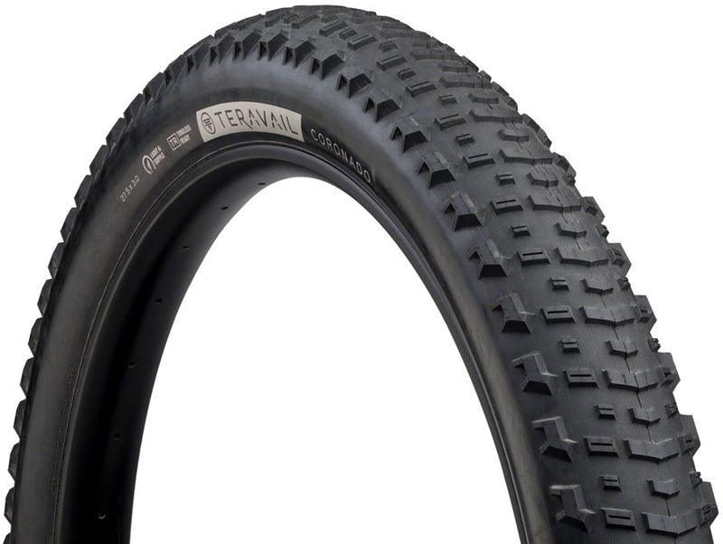 Load image into Gallery viewer, Teravail Coronado Tire - 27.5 x 3 Tubeless Folding BLK Durable Fast Compound
