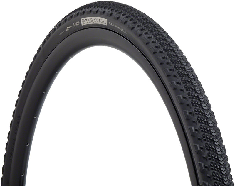 Load image into Gallery viewer, Teravail Cannonball Tire - 650b x 40 Tubeless Folding Black Light and Supple
