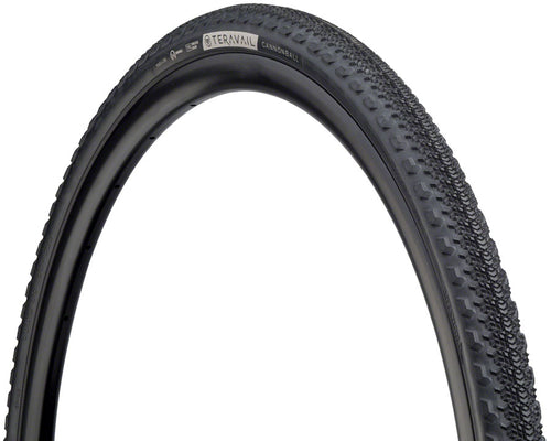 Teravail Cannonball Tire - 700 x 38 Tubeless Folding BLK Durable Fast Compound
