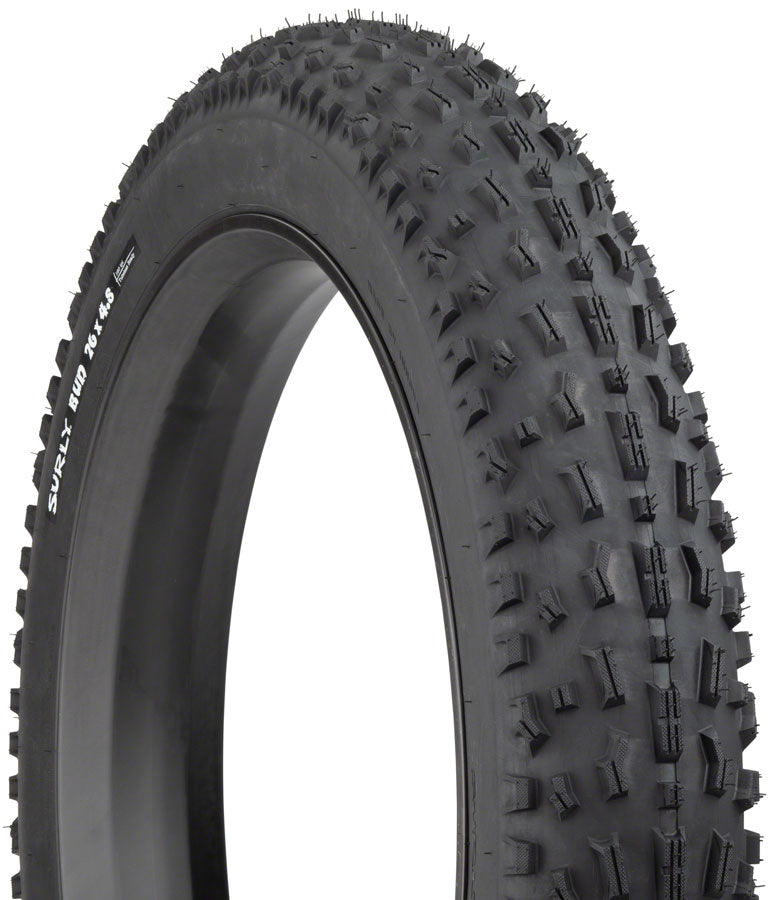 Load image into Gallery viewer, Surly Bud Tire - 26 x 4.8 Tubeless Folding Black 120tpi
