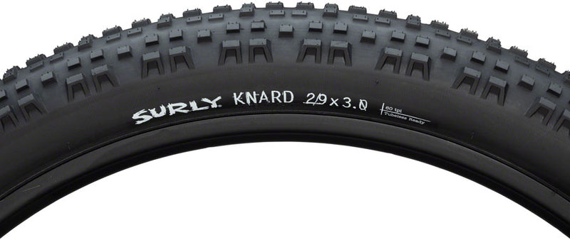 Load image into Gallery viewer, Surly Knard Tire - 29 x 3 Tubeless Folding Black 60tpi
