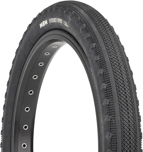 MSW Efficiency Expert Tire - 16 x 1.75 Black Rigid Wire Bead 33tpi