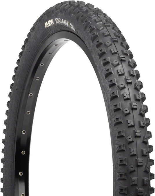 MSW Utility Player Tire - 24 x 2.25 Black Folding Wire Bead 33tpi