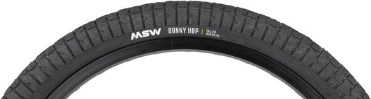 MSW Bunny Hop Tire - 20 x 2.0 Black Rigid Wire Bead 33tpi