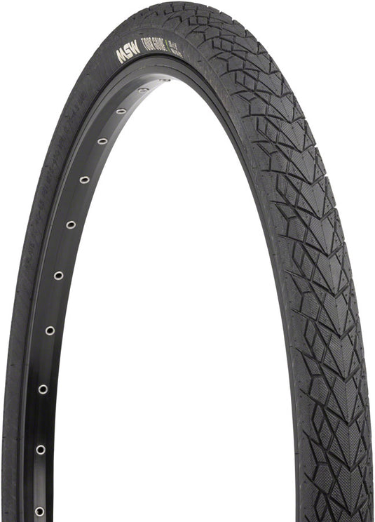 MSW Tour Guide Tire - 26 x 1.75 Black Rigid Wire Bead 33tpi