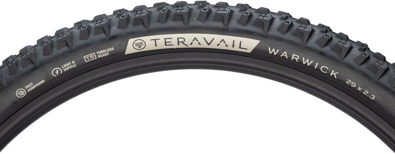 Load image into Gallery viewer, Teravail Warwick Tire - 29 x 2.3 Tubeless Folding BLK Ultra-Durable

