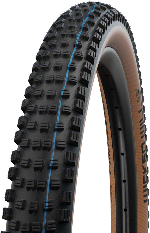 Load image into Gallery viewer, Schwalbe Wicked Will Tire - 29 x 2.4 Tubeless Folding BLK/Transparent Evolution Line Super Race Addix SpeedGrip

